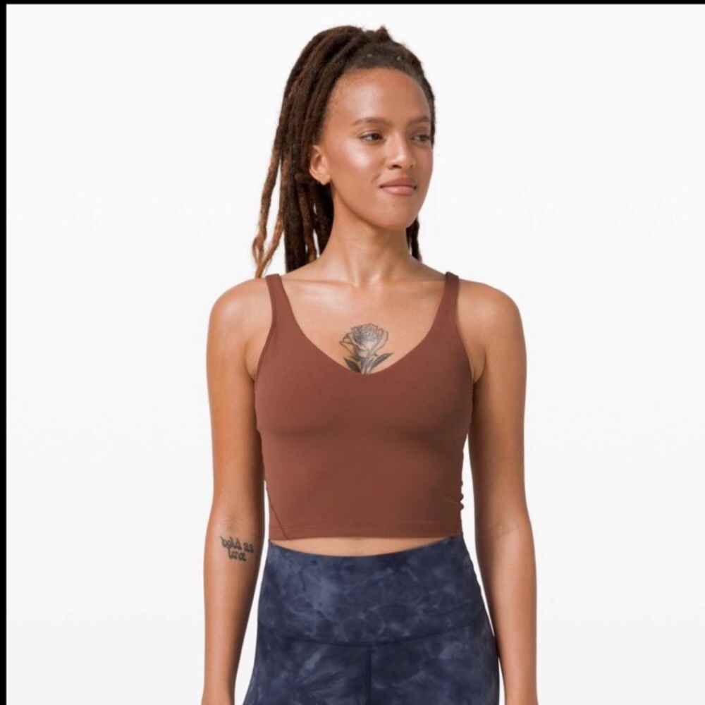 NWT Lululemon Ancient Copper Align Tank size 2